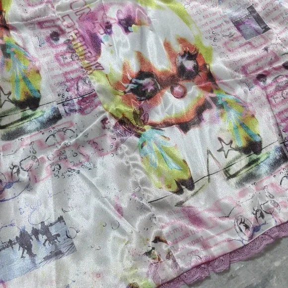 Heaven x Marc Jacobs Graphic Print Mini Dress with Pink Accents - Picture 5 of 11